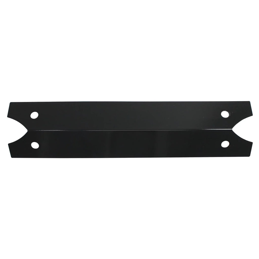 2-Pack BBQ Grill Heat Shield Plate Tent Replacement Parts for Charmglow 810-7400-F - Compatible Barbeque Porcelain Steel Flame Tamer, Flavorizer Bar, Vaporizer Bar, Burner Cover 17 3/4"