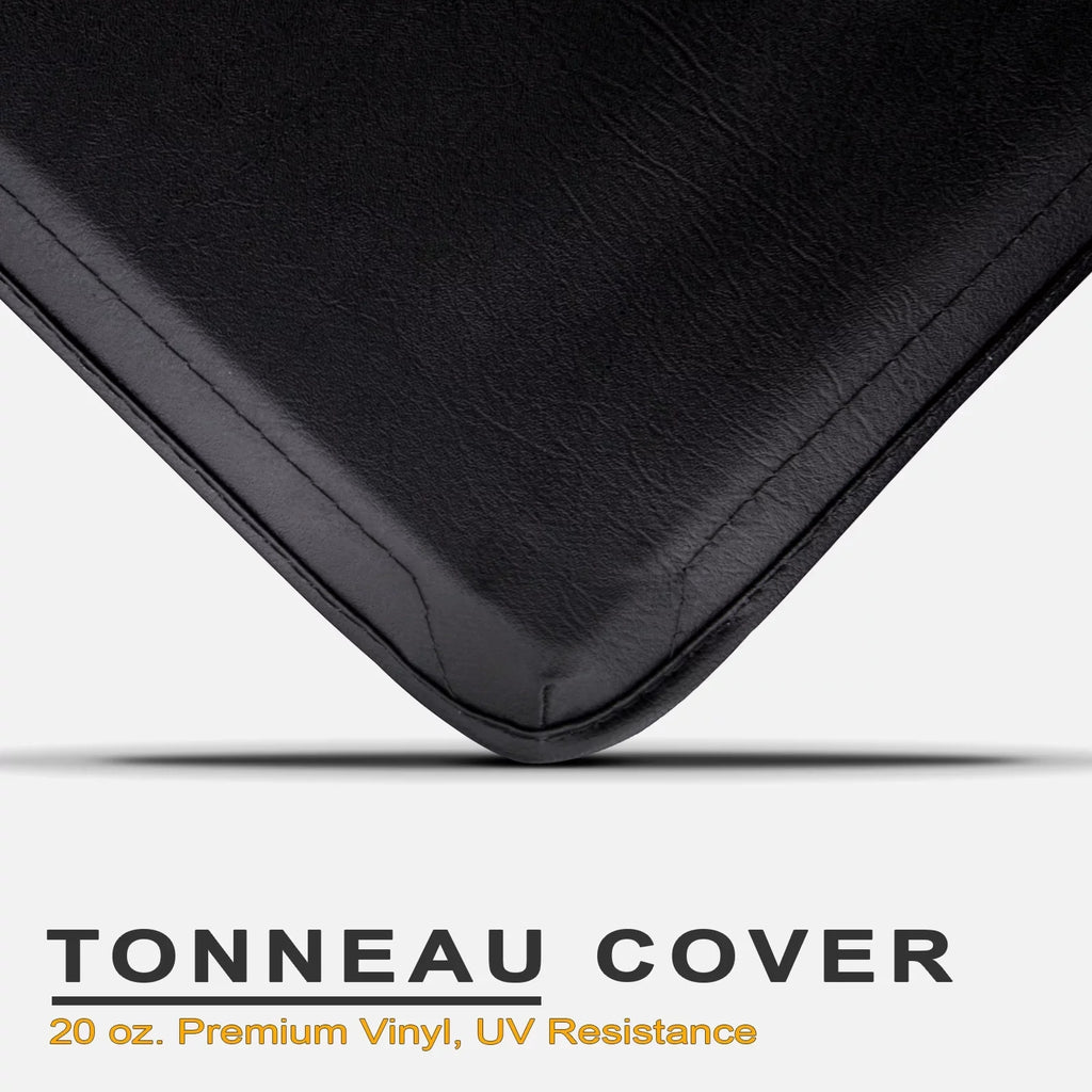 Stehlen 733469490432 Soft Tri-Fold Tonneau Cover with Truck Bed LED Lights For Ram 1500 2009-2018 / Classic 2019-2022 5.7 Feet ( 68.4" ) Short Bed