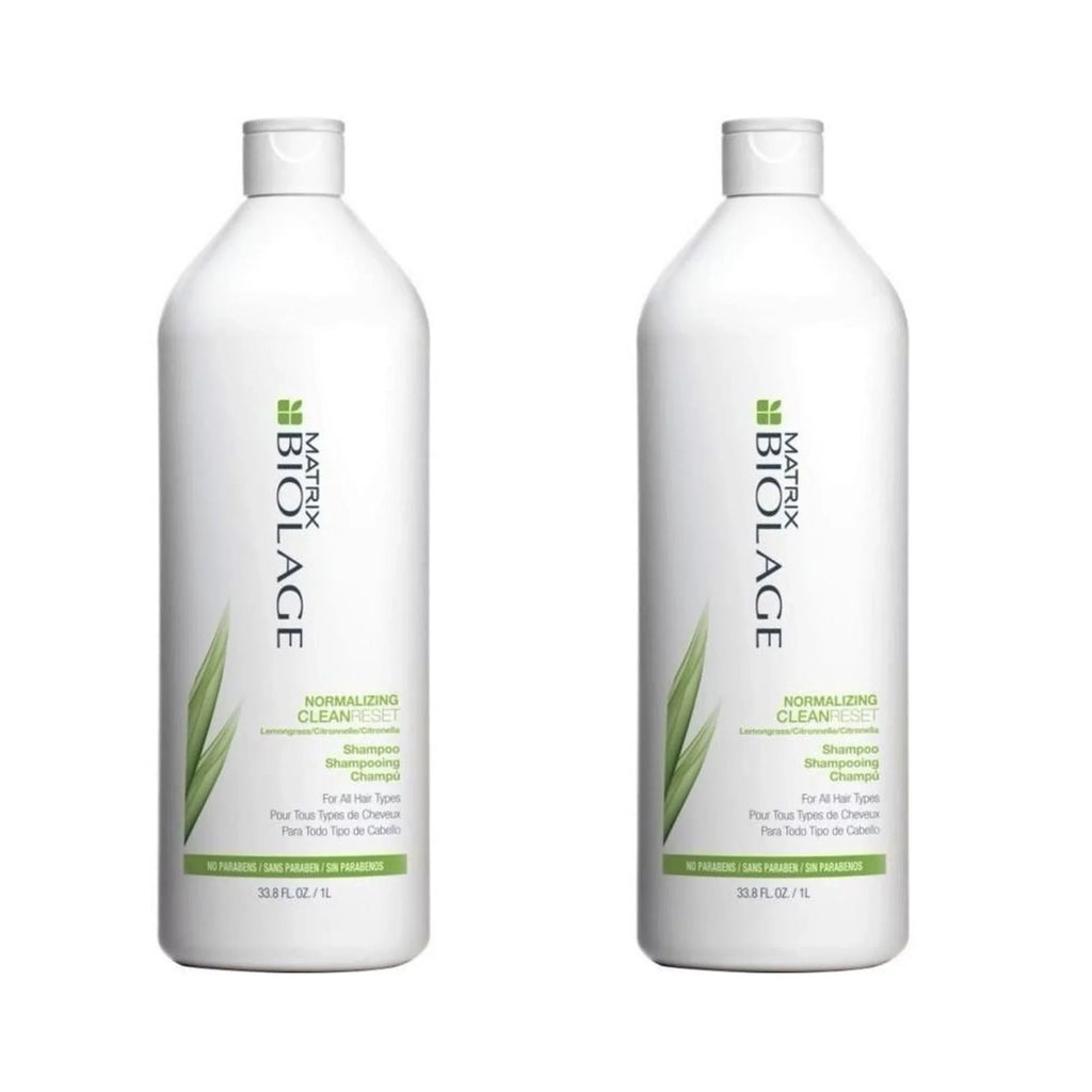 Matrix Biolage Clean Reset Normalizing Shampoo, 33.8oz (Pack of 2)