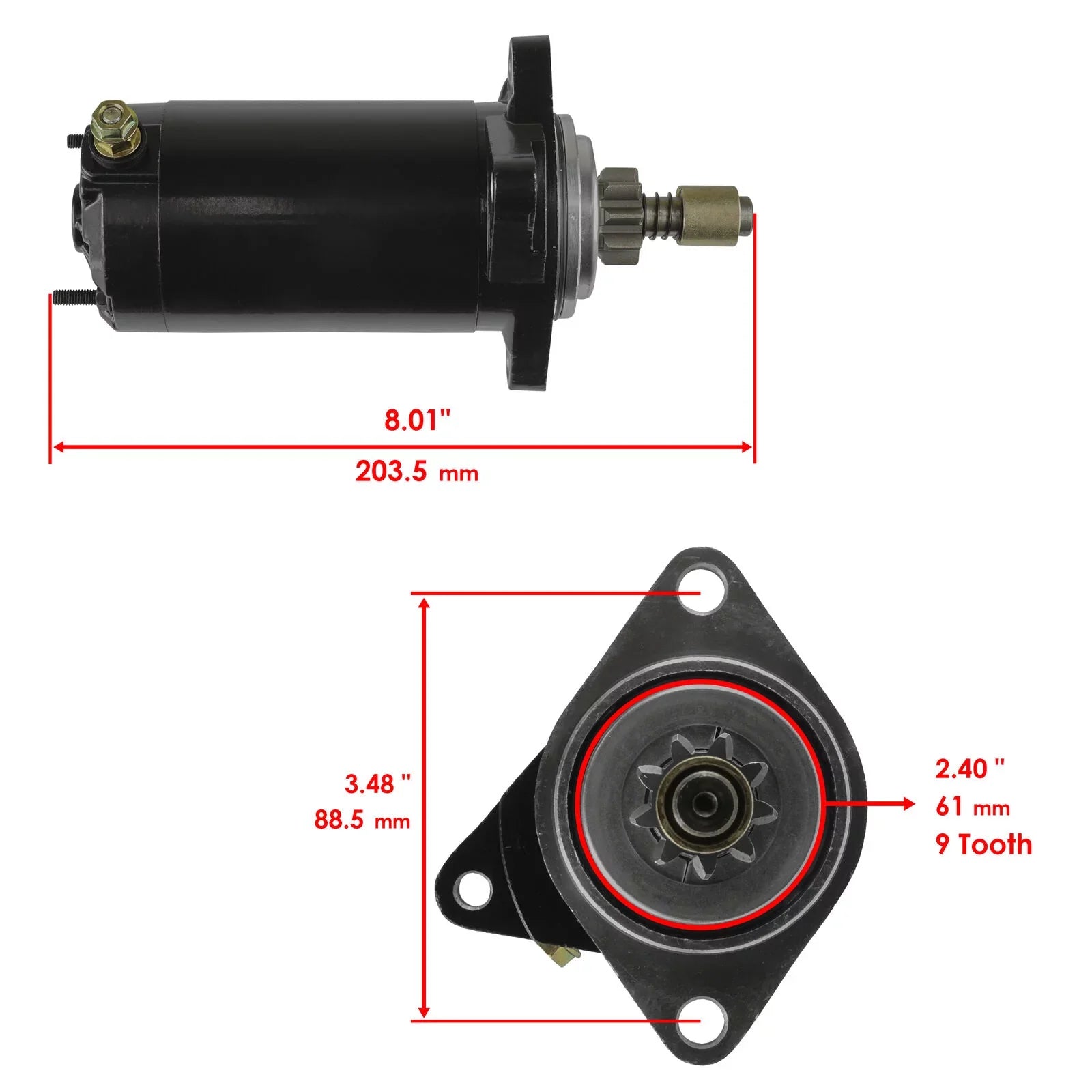 Starter for Sea-Doo GTS 1995 1996 1997 1998 1999 2000 2001