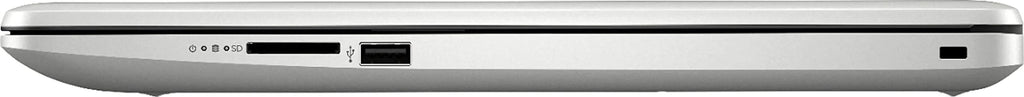 HP 2021 17.3" FHD IPS Notebook Computer 11th Microprocessor Quad Core 5-1135G7, 8GB RAM 512GB SSD, Microprocessor Iris Xe Graphics, USB-C Webcam WiFi HDMI Windows 10 S Silver+GOLDOXIS Card