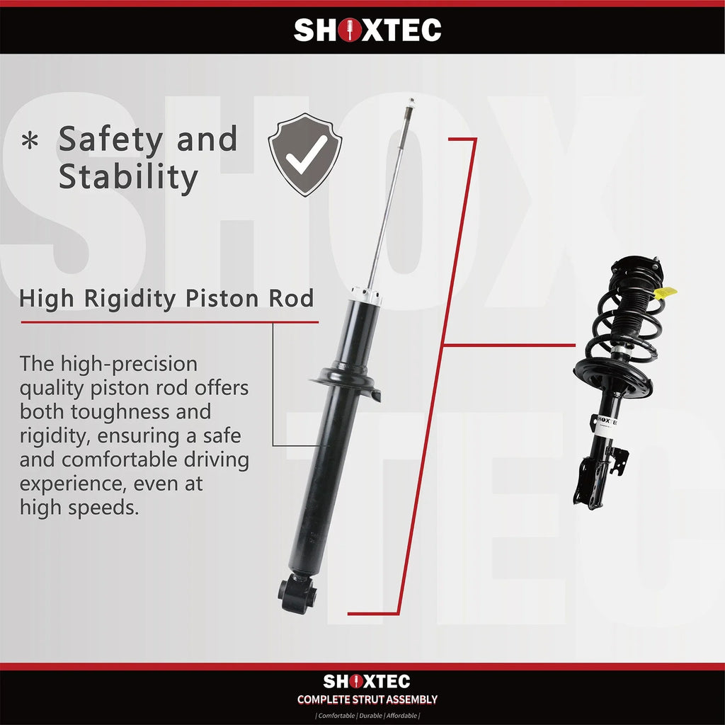 Shoxtec Rear Shock Absorber Replacement for 2010 Buick Allure 2014 - 2019 Chevrolet Impala 2010 - 2016 Buick LaCrosse 2013 - 2015 Chevrolet Malibu 2016 Chevrolet Malibu Limited Repl. Part No.5647