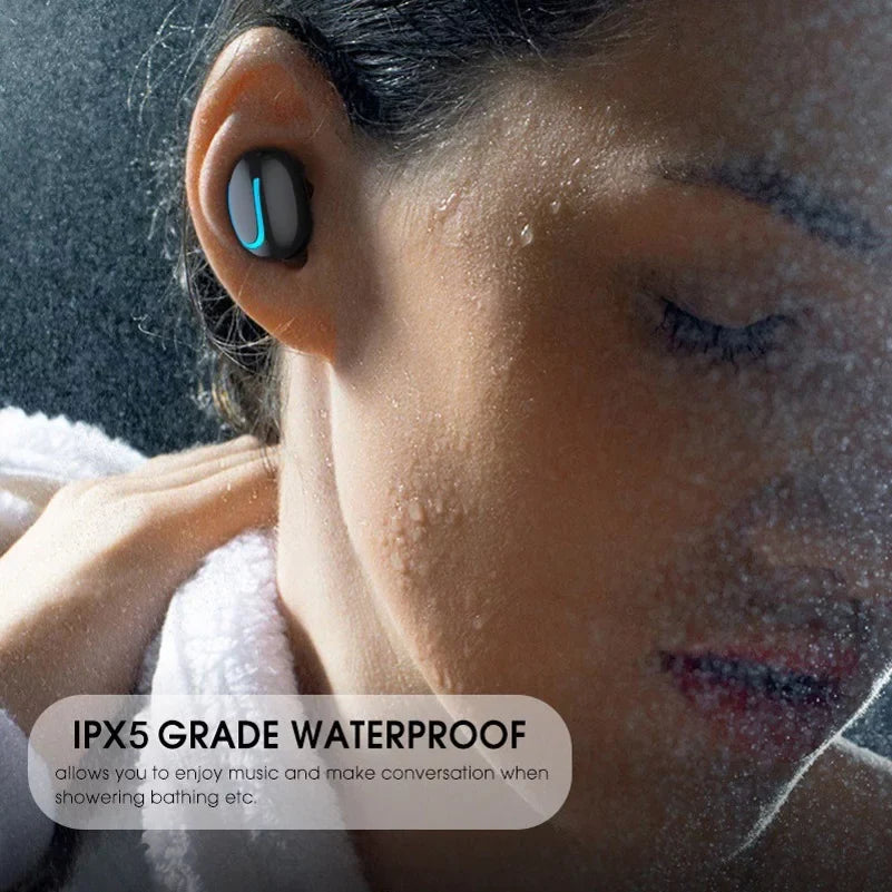 Wireless TWS Headphones for Samsung Galaxy A23 5G Phone - Earbuds Earphones True Wireless Stereo Headset Hands-free Mic X6B Compatible With Galaxy A23 5G Model