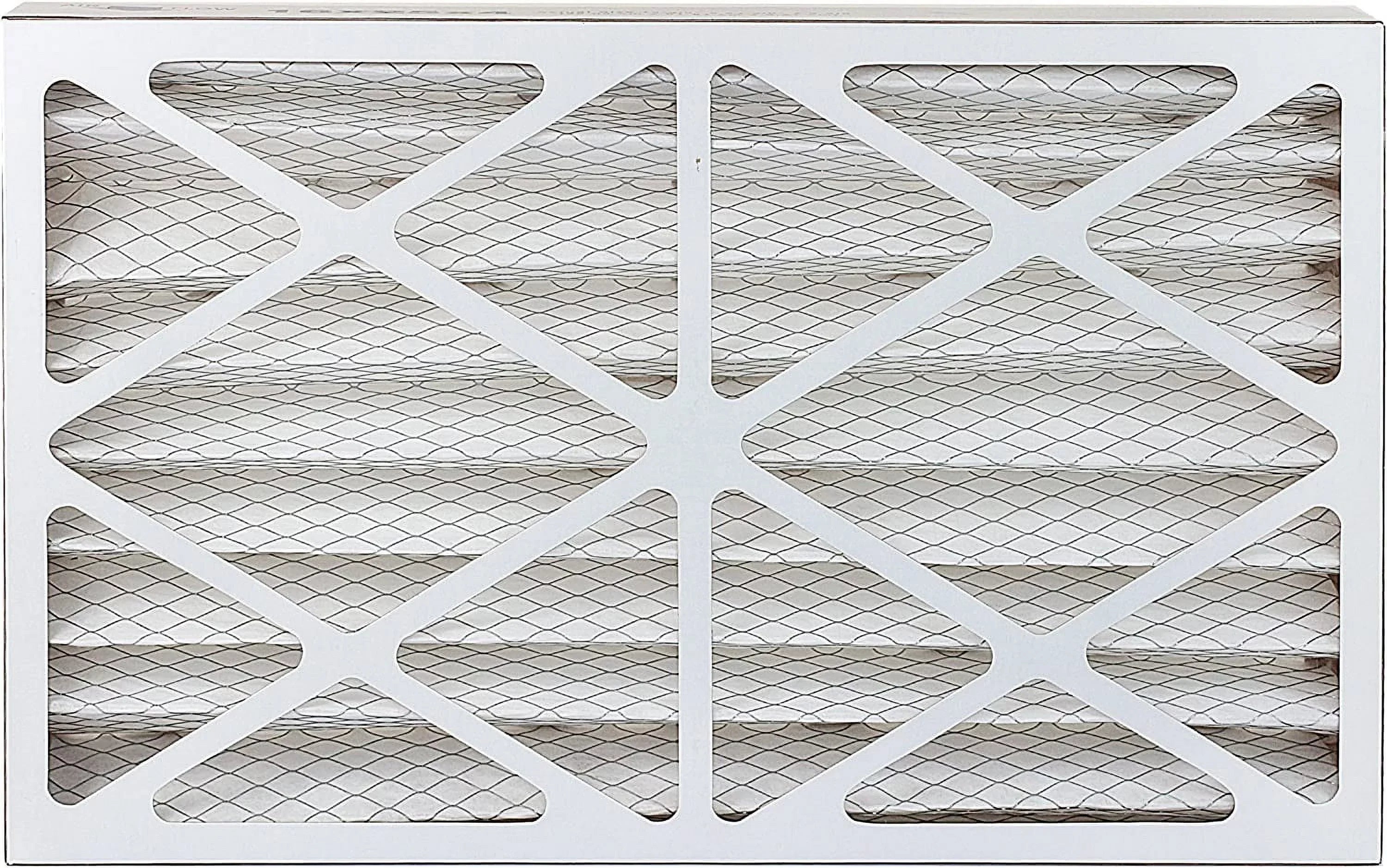 Filterbuy 8x20x4 MERV 13 Pleated HVAC AC Furnace Air Filters (12-Pack)