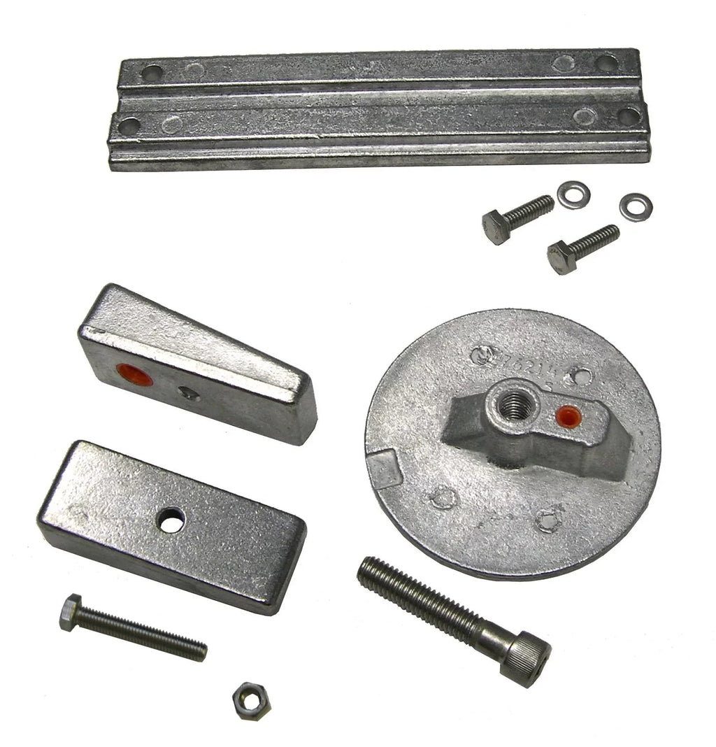 Complete Zinc Anode Kit Fits Mercury Verado 4 And Optimax Outboards US Military Grade Zinc Kit Replaces 8M010755, CMVERDO4KIT, 95111, 18-6156