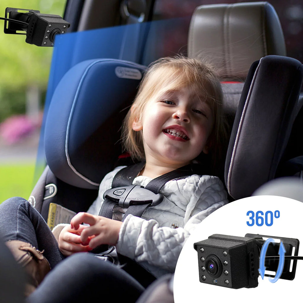 ammoon Invigilator Baby Car Mirror, Night Vision Monitor with 4.3'' Screen Wide View Angle, Picture Clarity
