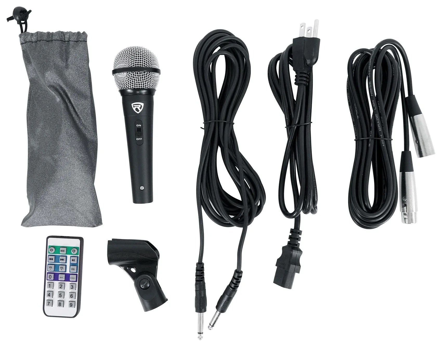 Rockville Dual 12" Android/iphone/ipad/Portable PC/Tablet Pro Karaoke Machine/System
