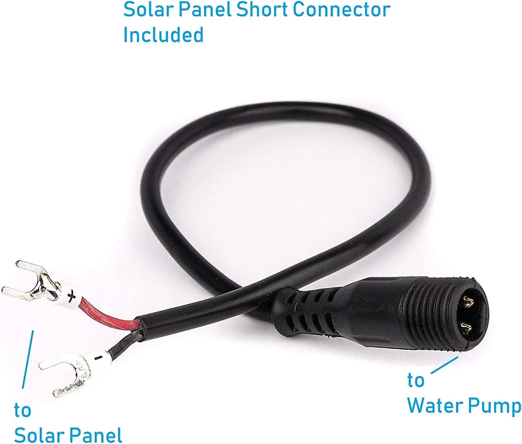 12V - 24V DC Brushless Submersible Water Pump, 410GPH, for Solar Fountain, Fish Pond, and Aquarium 410GpH 1 Pack