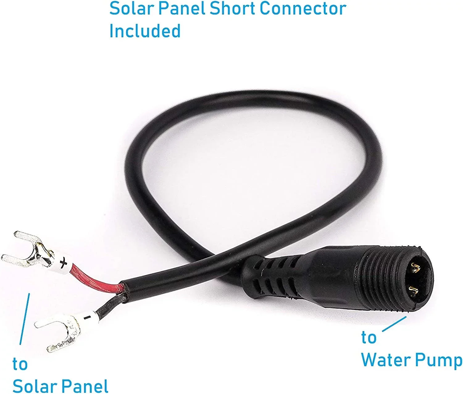 12V - 24V DC Brushless Submersible Water Pump, 410GPH, for Solar Fountain, Fish Pond, and Aquarium 410GpH 1 Pack