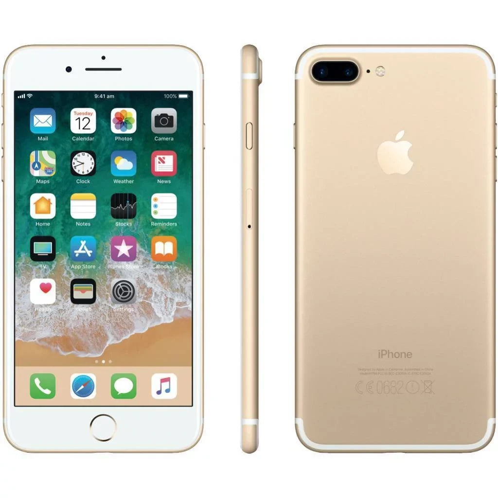 Repaired Apple iPhone 7 Plus 256GB, Gold - Unlocked GSM (Refurbished)