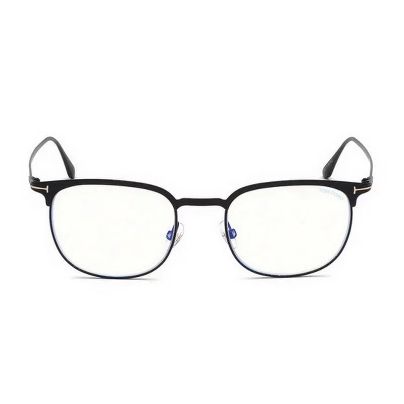 Eyeglasses Tom Ford FT 5549 -B 002 Matte Black Enamel, / Blue Block Lenses
