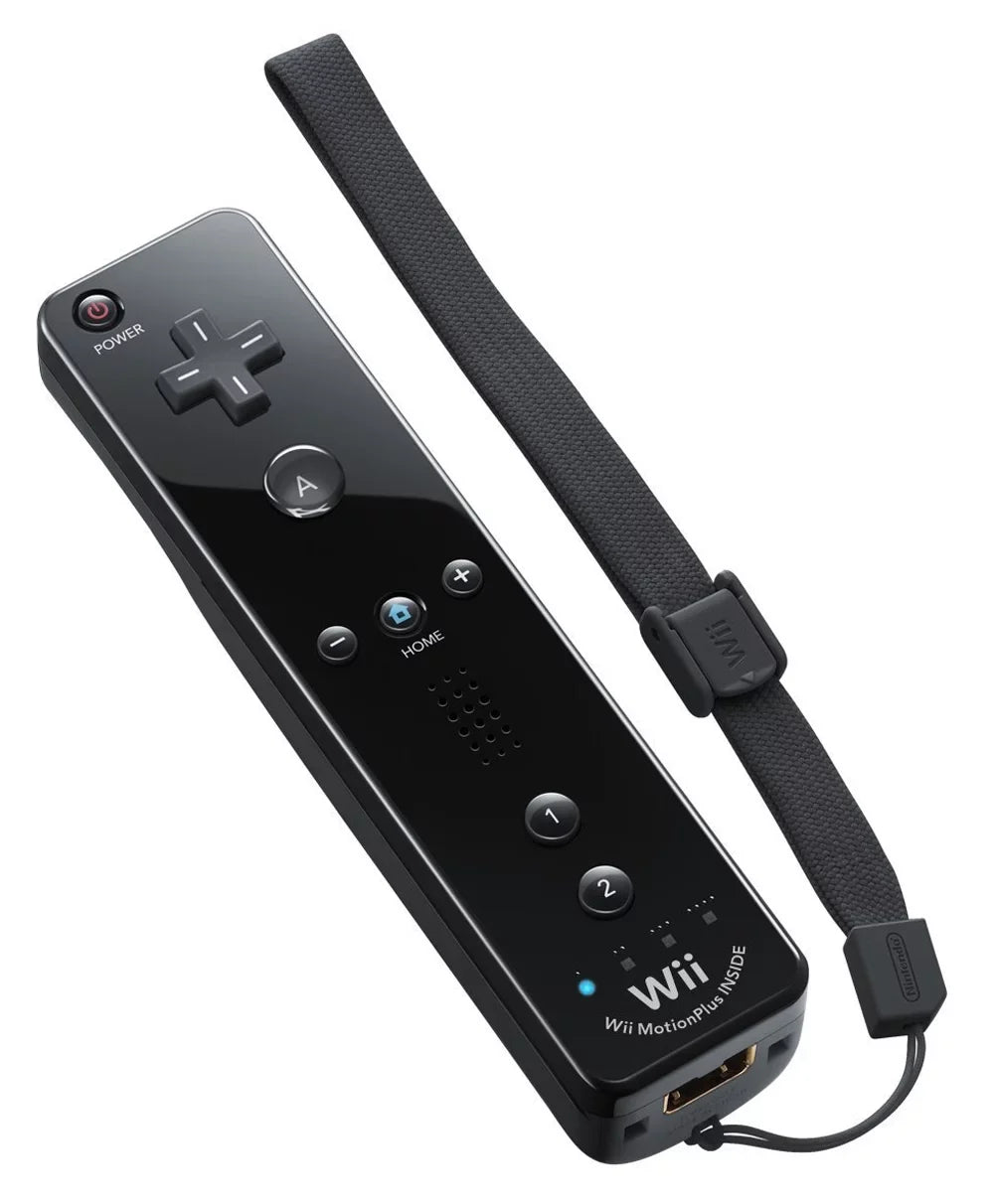 Renewed Black Nintendo Wii Console with Just Dance 3 Motion Plus (Refurbished)