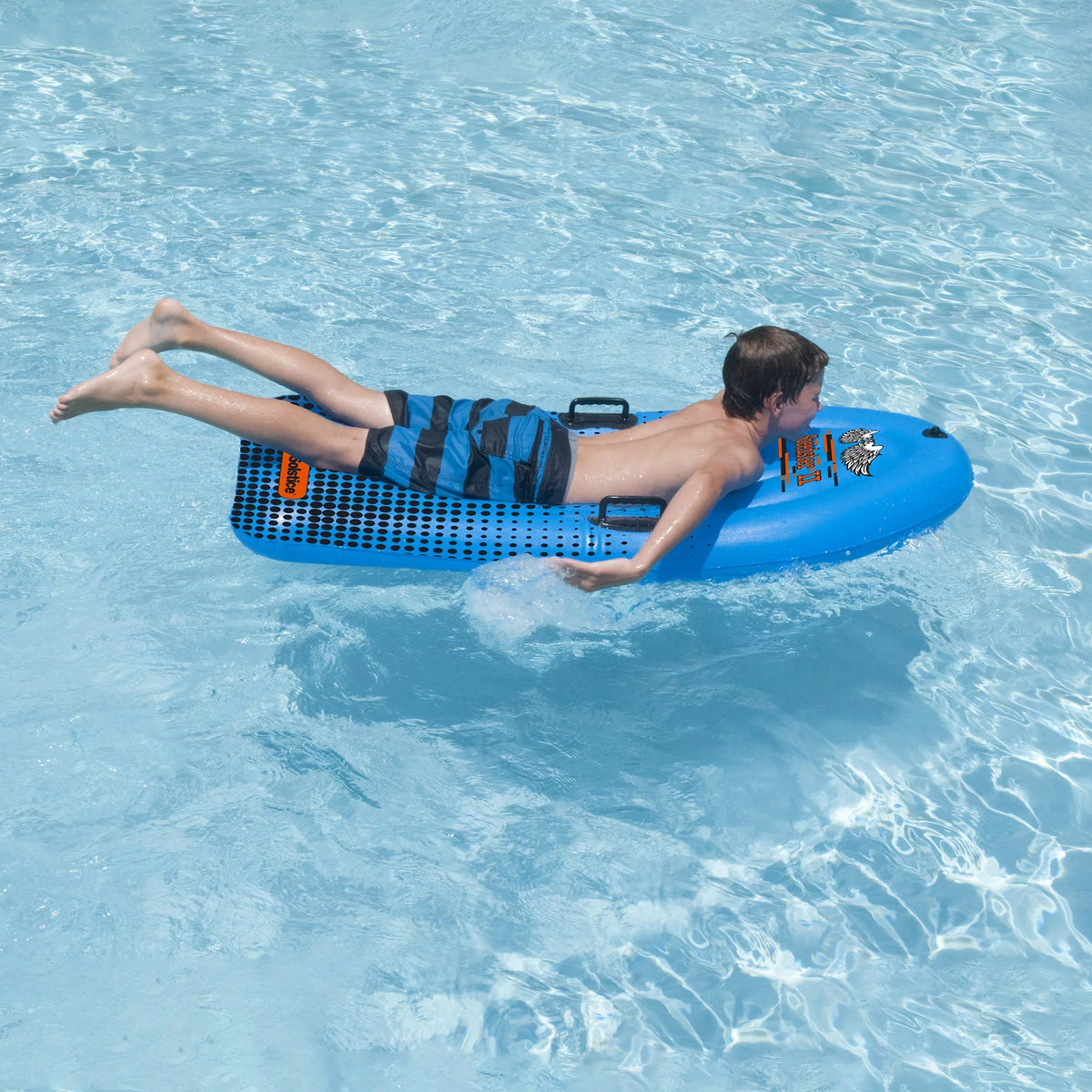 60-Inch Inflatable Blue Solstice Speedster II Swimming Pool Body Board