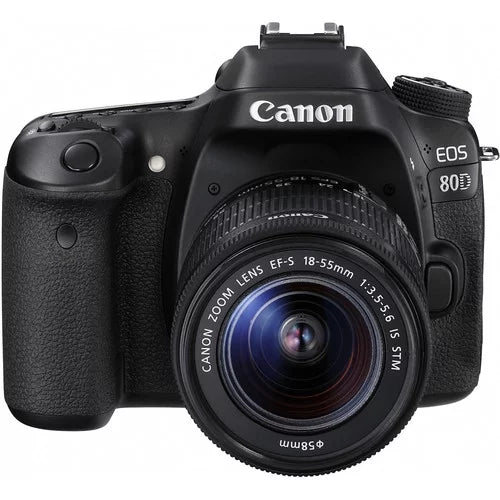 Canon EOS 80D DSLR Camera Intermediate Bundle  with 18-55mm Lens+24.2MP APS-C CMOS sensor and DIGIC 6 image processor