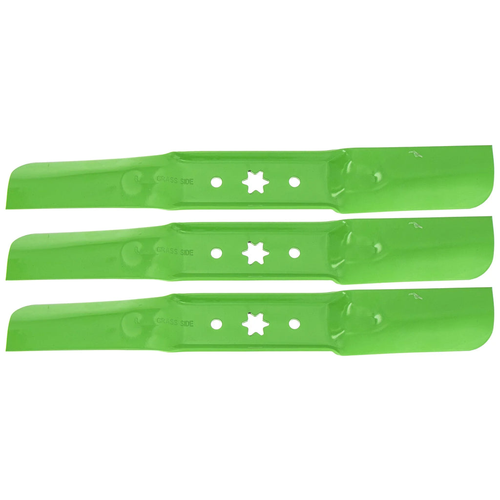 LawnRAZOR Medium Lift Blade for MTD 54 inch Cub Cadet 942-05056 3 Pack 810-CBL2306D