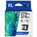 PG-275 CL-276 XL Printer Ink for Canon 275xl and 276xl Ink Cartridges (1 Black 1 Color) Compatible to PIXMA TS3522 TS3520 TR4720 TR4722 Printer High Yield Combo Pack