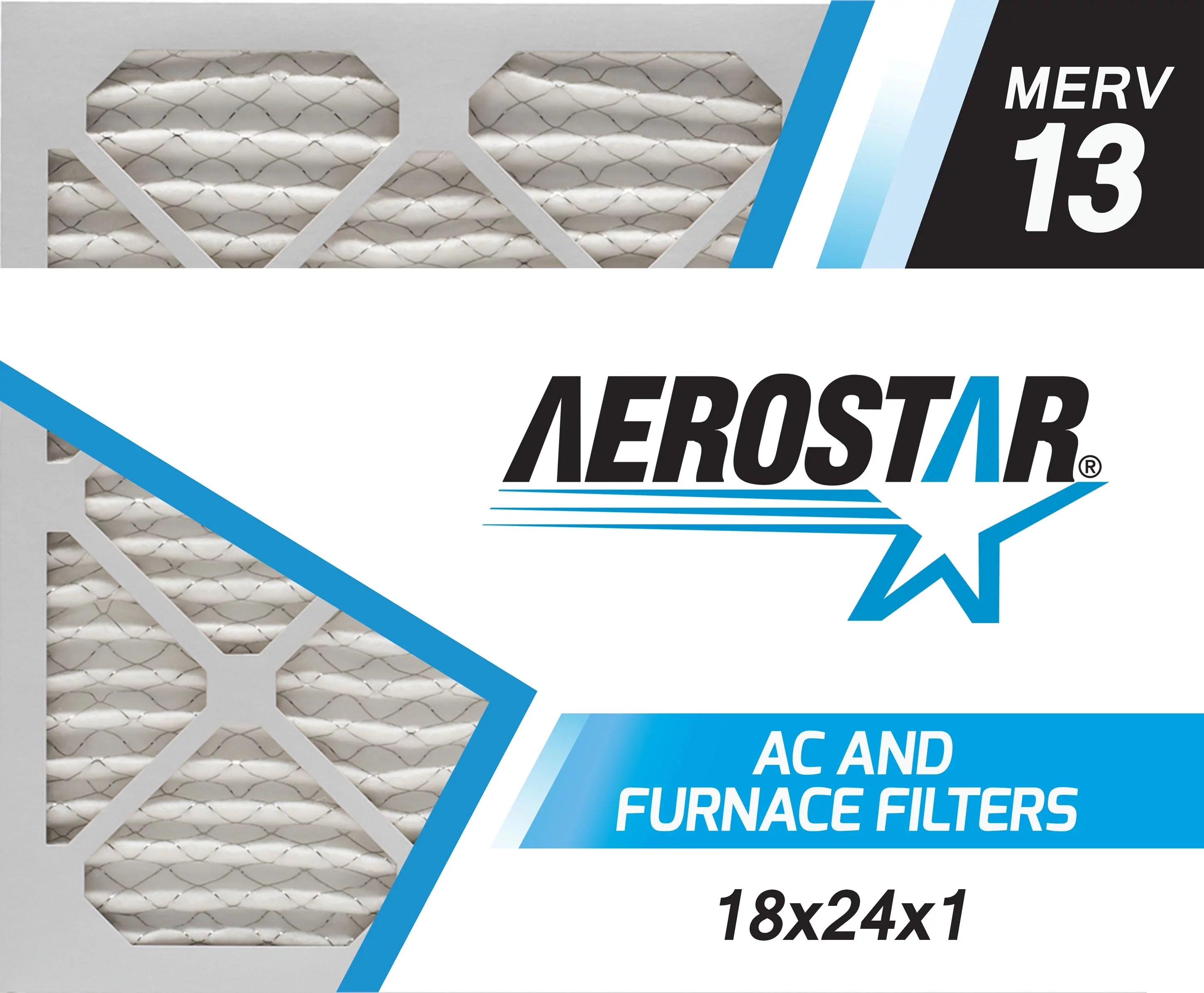 Merv 13 AC and Furnace Air Filter by Aerostar