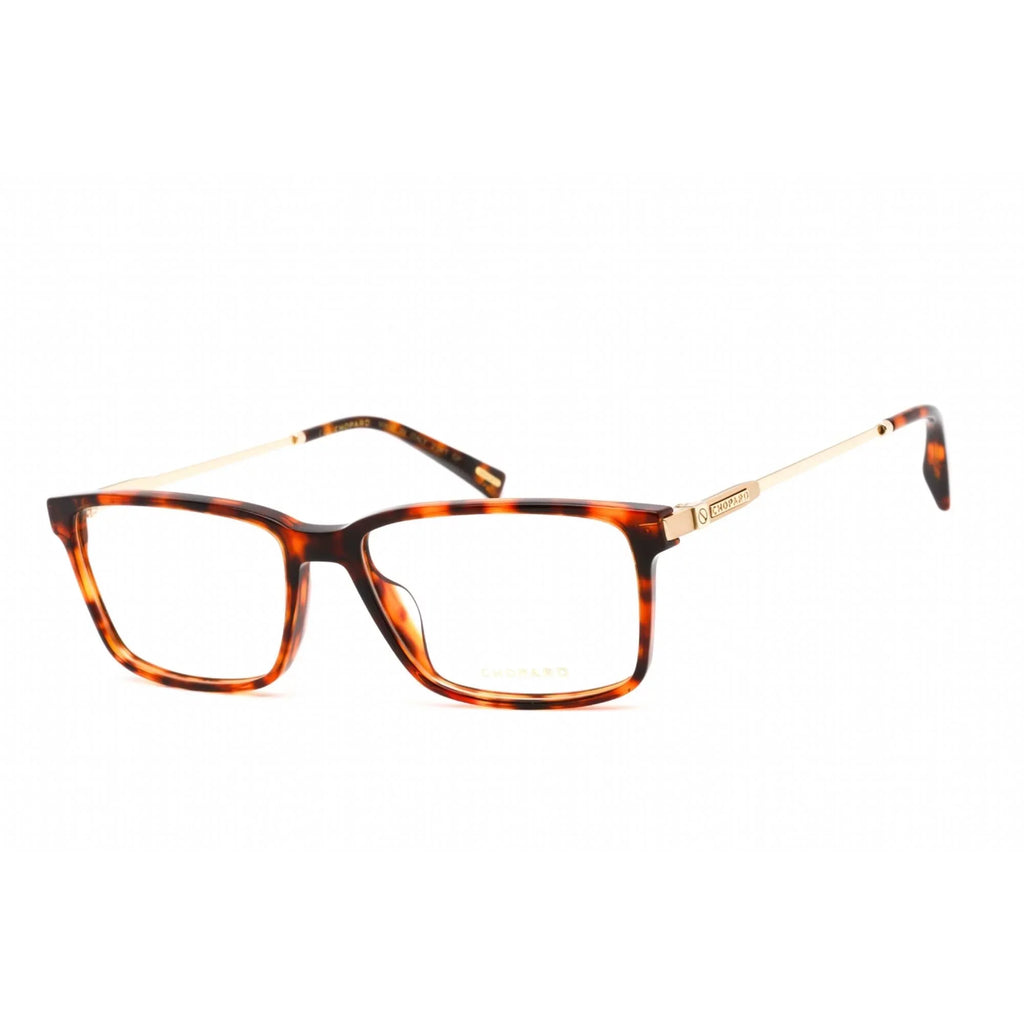 Chopard VCH308 0722 Men's Shiny Dark Havana Plastic Eyeglasses