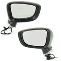 New Pair Of Mirror Compatible With Mazda 3 S Sport Grand Touring Gs Gx Gt Sedan Hatchback 4-Door 2.0L 2.5L 2016 By Part Number Ma1321179 Ma1320179 Bhn9-69-1N1 Bhn9-69-1N1 762405-71567-4 762405-71568-1