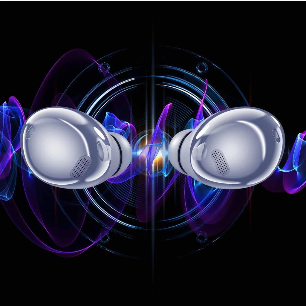 UrbanX Street Buds Pro Bluetooth Earbuds for Sony Xperia 10 II True Wireless, Noise Isolation, Charging Case, Quality Sound, Water Resistant (US Version) - Amethyst Purple