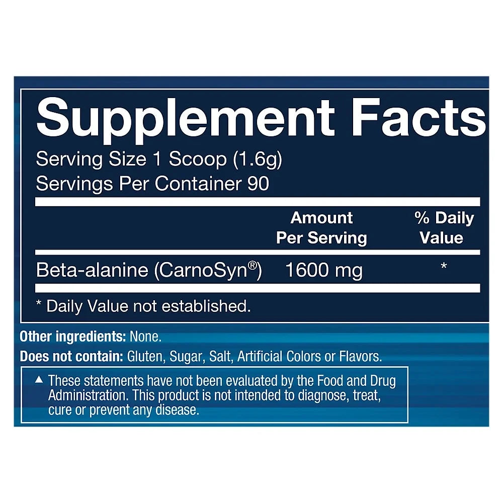 BodyTech Beta-Alanine Powder - Unflavored (5.1 oz. / 90 Servings)