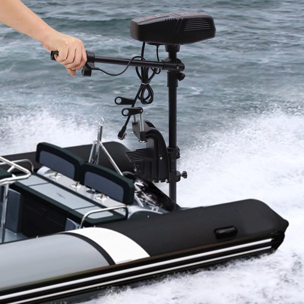 260lbs 48V Heavy Duty Electric Outboard Motor Fishing Boat Engine Trolling Motor