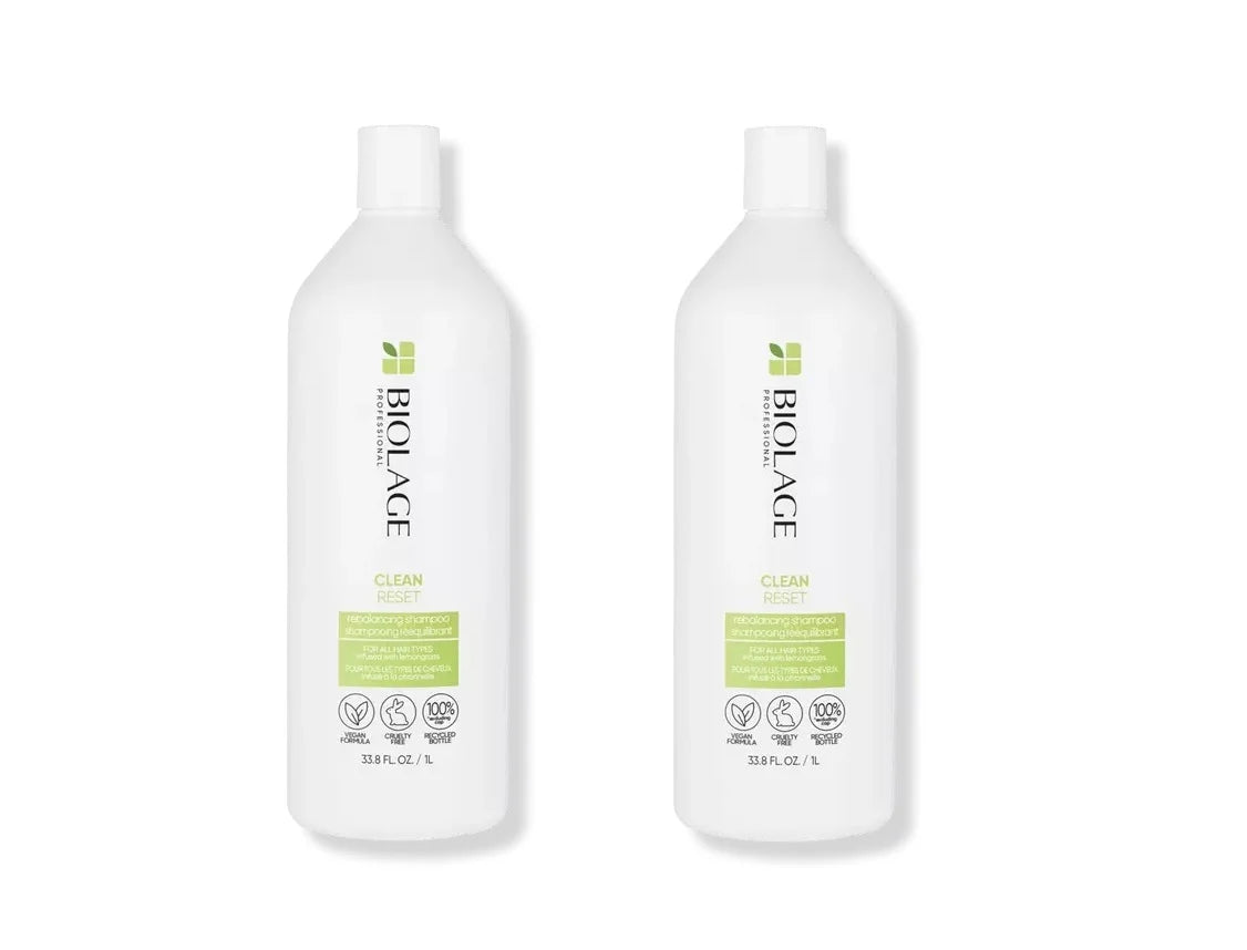 Matrix Biolage Clean Reset Normalizing Shampoo, 33.8oz (Pack of 2)
