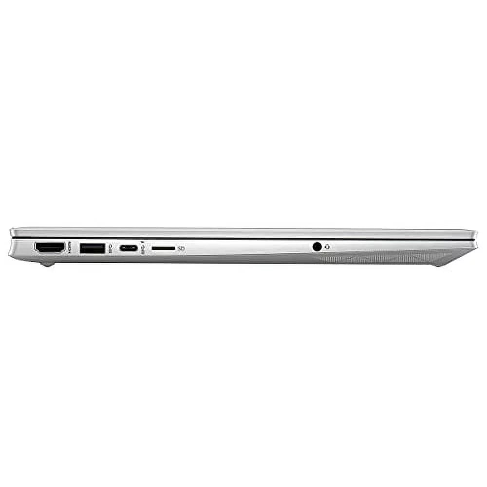 2021 HP Pavilion 15.6inch FHD Touchscreen Computer 11th Gen 4-Core Chipset i5-1135G7 32GB DDR4 1TB NVMe SSD Iris Xe Graphics HDMI Webcam Keyboard Windows 10 Pro w/ RATZK USB Natural Silver 15-EG0053CL