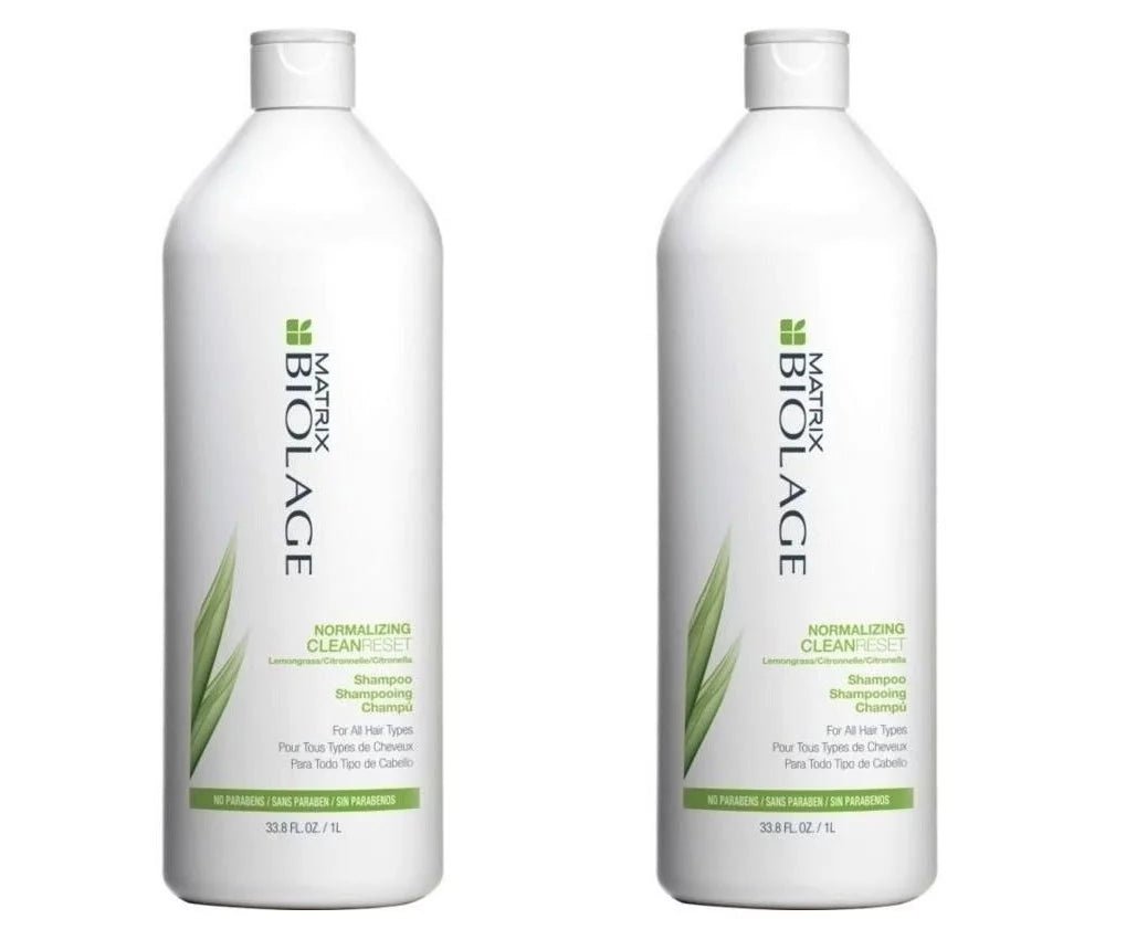 Matrix Biolage Clean Reset Normalizing Shampoo, 33.8oz (Pack of 2)