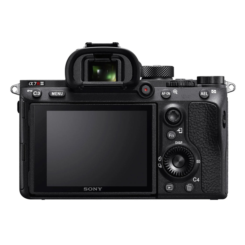 Sony Alpha a7R III Mirrorless Camera Body with 64GB SD Card and Accessory Bundle