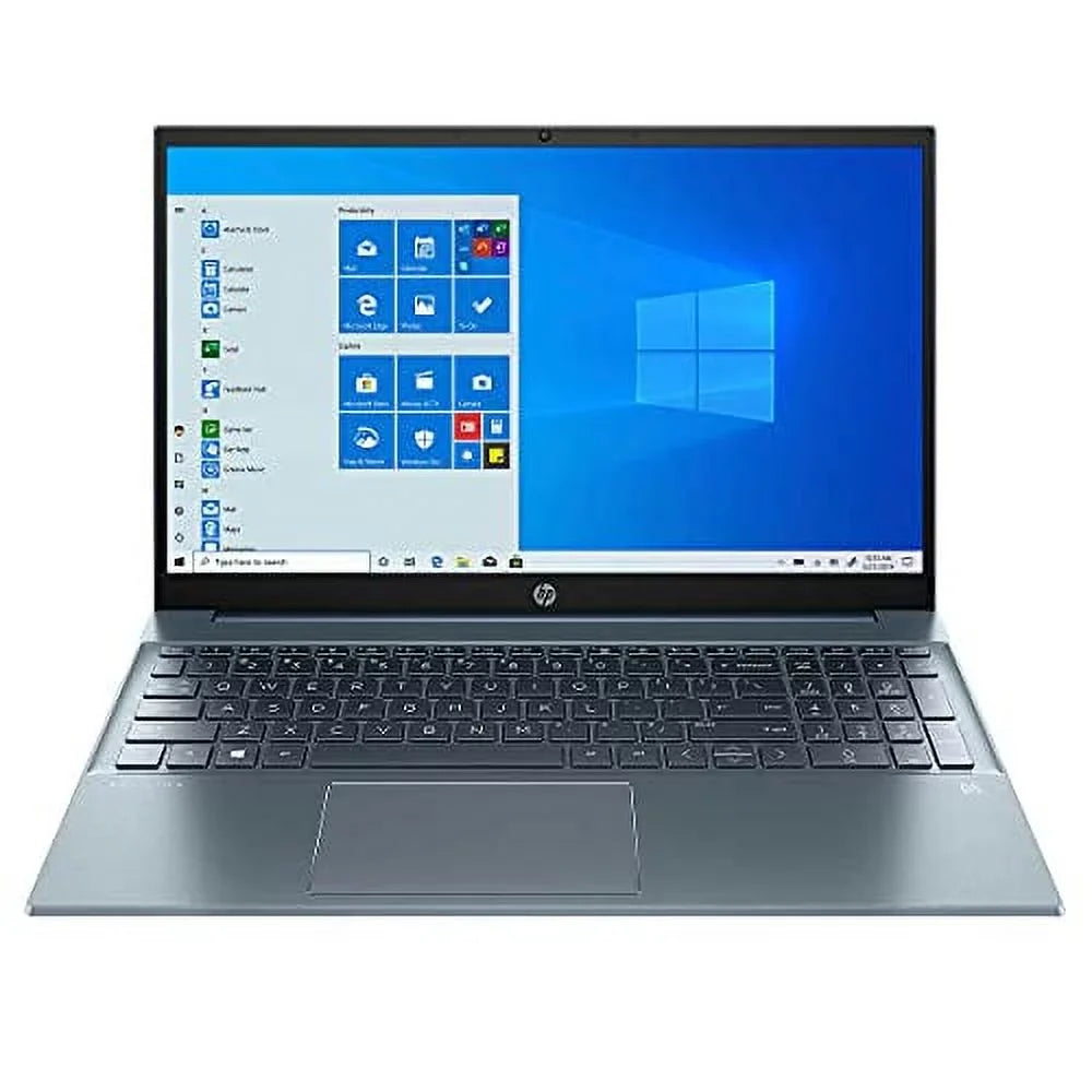 2022 HP Pavilion 15.6" FHD Touchscreen Notebook 11th Gen 4-Core Chipset i7-1195G7 16GB DDR4 512GB NVMe SSD Iris Xe Graphics HDMI Webcam WiFi-6 Bluetooth Backlit Keyboard Windows 11 Home w/ 32GB USB