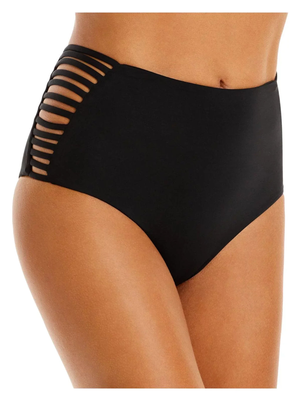 L Space Womens Harrington Straps Bitsy Cut Bikini Swim Bottom