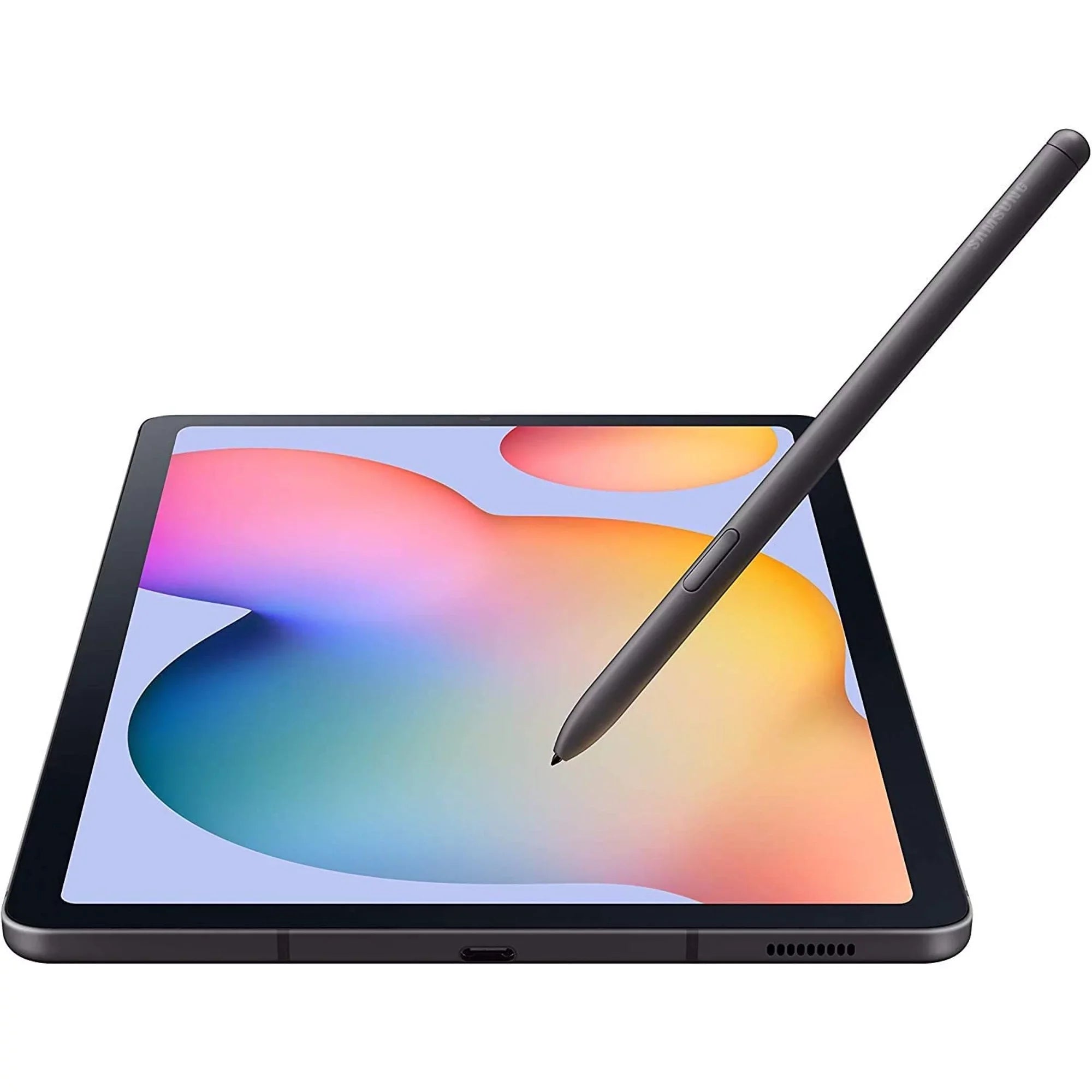 Samsung Galaxy Tab S6 Lite 10.4'' WiFi Tablet Bundle, 4GB RAM, 64GB Storage, Bluetooth, Android 10, S Pen, Tablet Cover with Mazepoly Accessories
