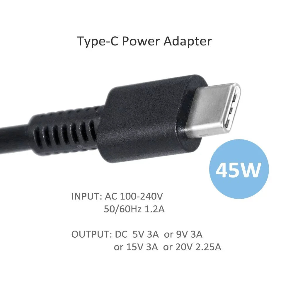 AC Adapter Charger For HP Spectre X2 12-ab010nr, 13-v001dx ,13-v010ca, 13-v011dx Chromebook Portable PC Notebook PC Power Supply Cord