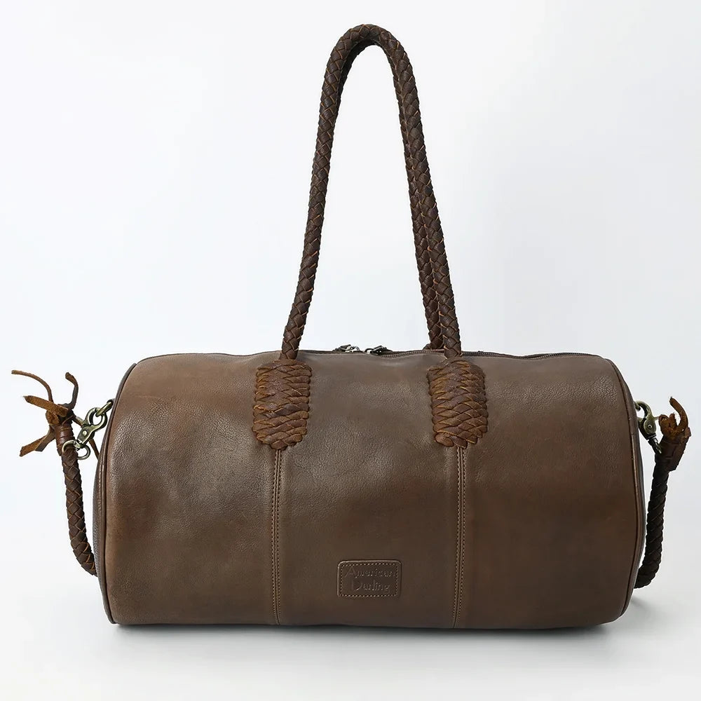 AD Duffel Genuine Leather women bag western handbag purse
