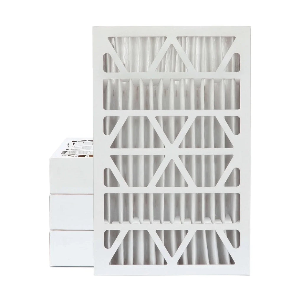 12x24x4 MERV 11 Pleated AC Furnace Air Filters. 4 Pack. Made in USA.
