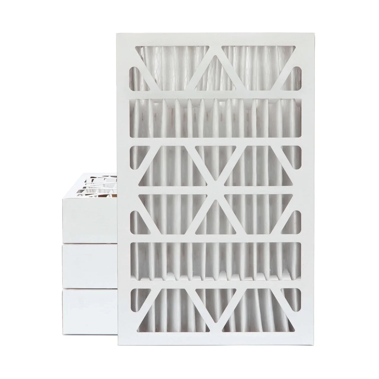 12x24x4 MERV 11 Pleated AC Furnace Air Filters. 4 Pack. Made in USA.