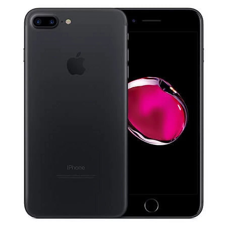 Pre-Owned Apple iPhone 7 Plus A1784 256GB Matte Black GSM Unlocked (AT&T/T-Mobile Compatible) 5.5" Smartphone (Refurbished: Fair)