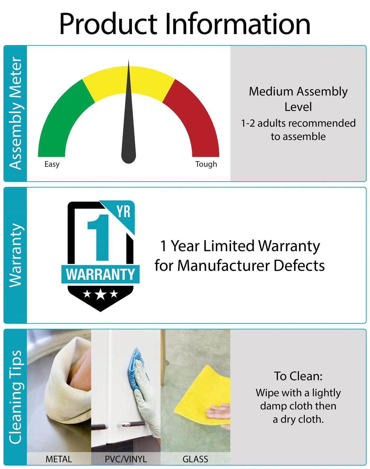 Systembuild Evolution Kendall 24" 3 Drawer Base Garage Storage Cabinet, White
