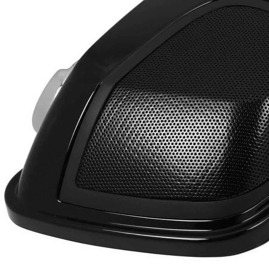 Kojem 5" CVO Hard Saddlebags w/Speaker Grills for Harley Touring Glide 14 15 16 17 18 19 20 21 22 23 with Audio Cover