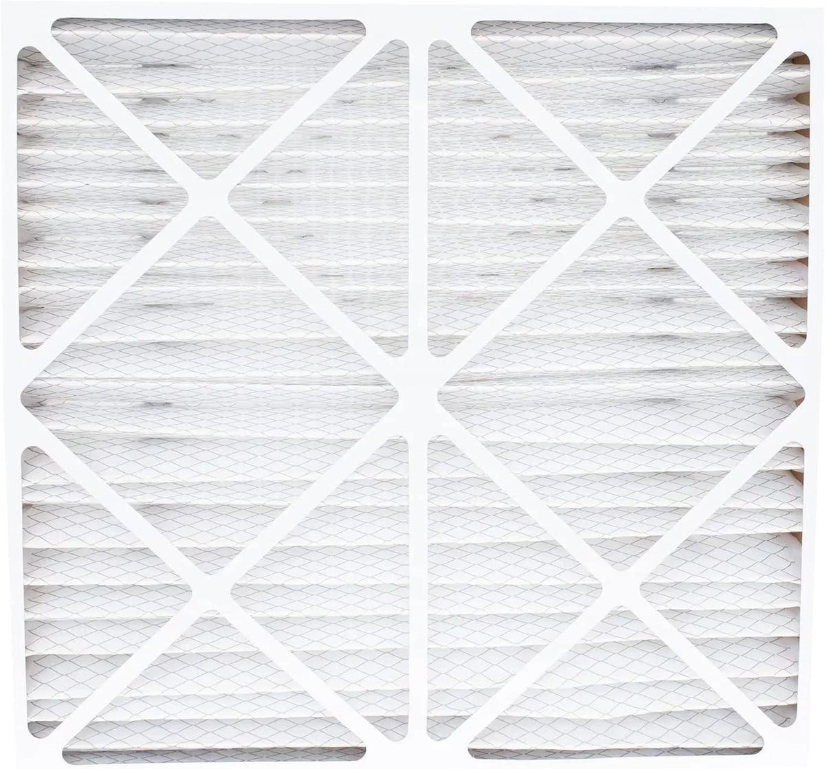 Filterbuy 24x25x5 MERV 8 Pleated HVAC AC Furnace Air Filters for Carrier FILXXCAR0024 (2-Pack)