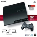 Renewed Sony PlayStation PS3 Slim 160GB Console (Refurbished)