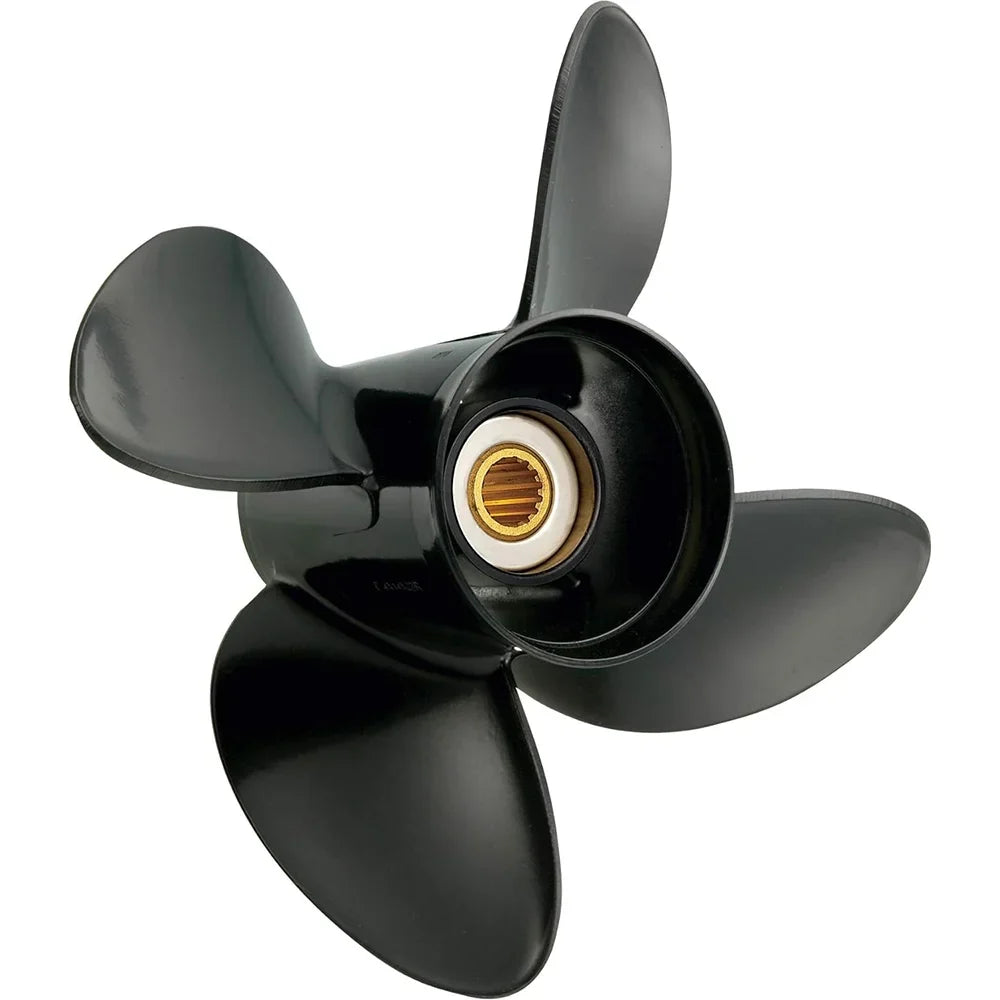 New Aluminum Propeller Compatible With 50-140Hp Yamaha T50 4-Cyc. High Thrust 15 Spline 50 60 Vmax Sho 115 2010 2011 2012 2013 2014 2015 2016 2017 2018 2019 2020 2021 By Part Number 3413-128-17