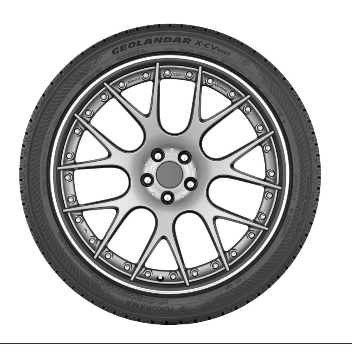 Yokohama Geolandar X-CV 235/55R19XL 105W BW All Season Tire