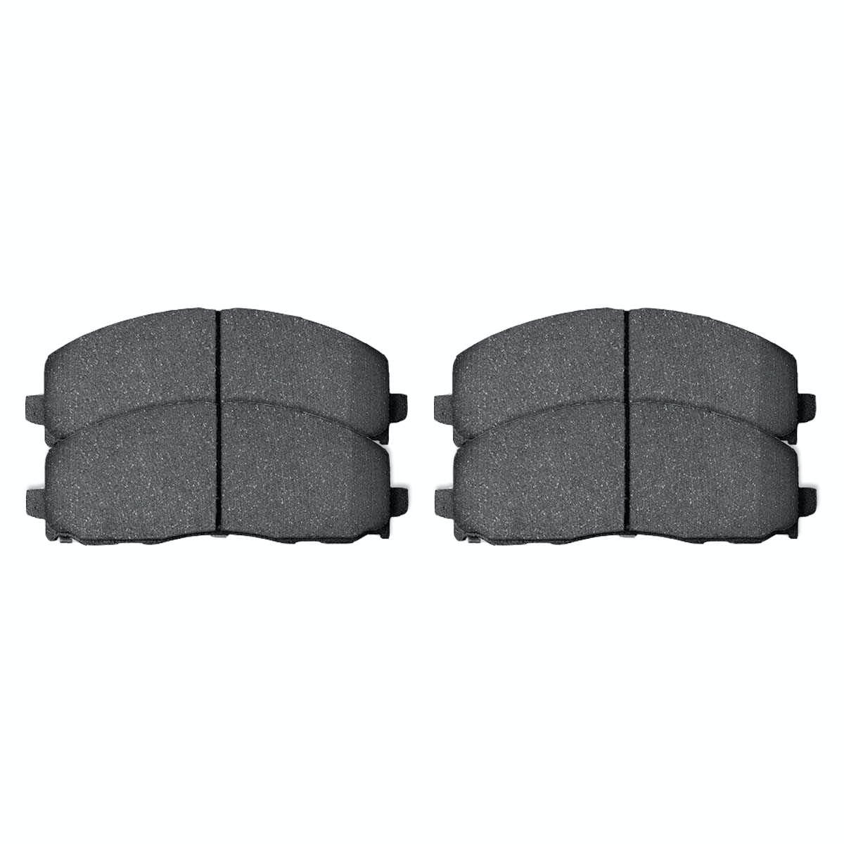 AutoShack Front and Rear Drilled Slotted Brake Rotors Silver and Ceramic Pads Kit Replacement for VW Routan 2012-2020 Dodge Grand Caravan Journey 2012-2016 Chrysler Town & Country 2013-2015 Ram C/V V6