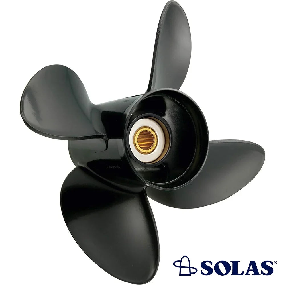 New Aluminum Propeller Compatible With 50-140Hp Yamaha T50 4-Cyc. High Thrust 15 Spline 50 60 Vmax Sho 115 2010 2011 2012 2013 2014 2015 2016 2017 2018 2019 2020 2021 By Part Number 3413-128-17