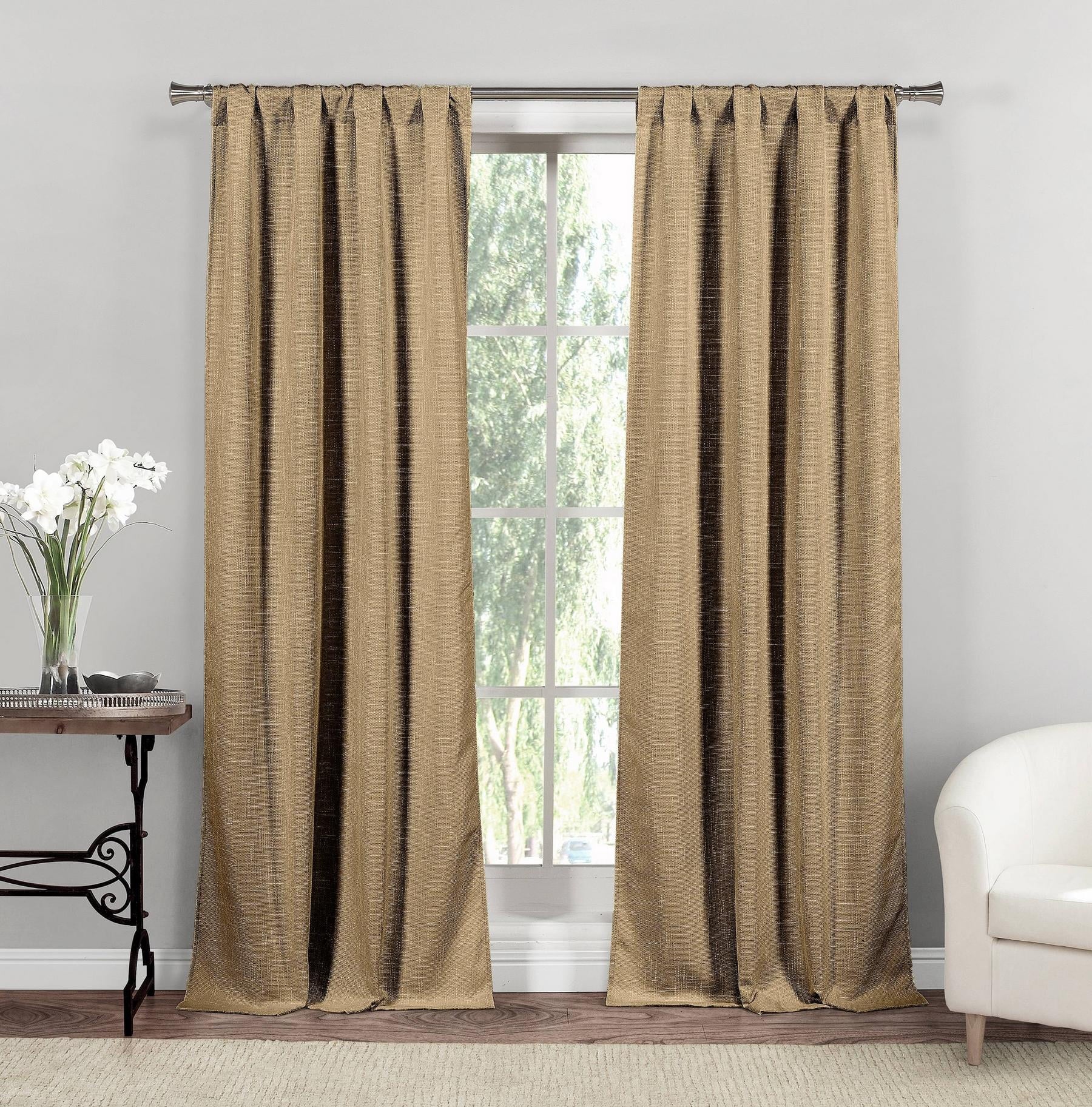 Rebecca Pole Top Window Curtain Set