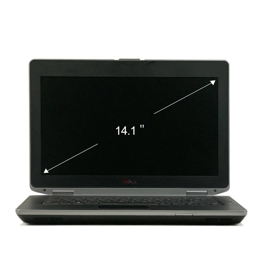 Dell Series E6430 Portable PC Computer, 2.60 GHz Microprocessor i5 Dual Core Gen 3, 4GB DDR3 RAM, 128GB SSD Hard Drive, Windows 10 Home 64 Bit, 14" Screen Used