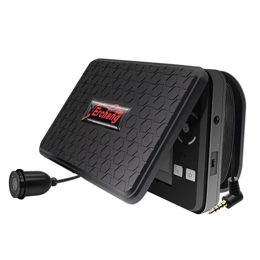 MIXFEER Portable Underwater Fishing Waterproof 720P Fish Finder with 4.3 Inch LCD Panel for Ice Lake Sea Boat Fishing