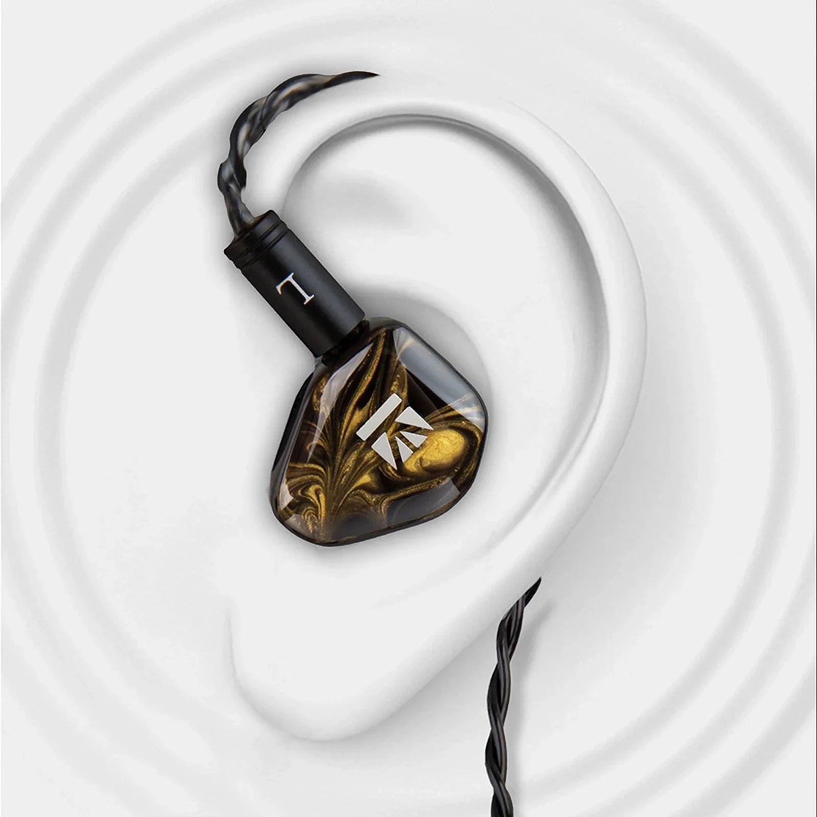 KBEAR KB01 Beryllium Diaphragm 10MM Dynamic Drvier Earphone Wired Sport Earbuds HIFI Music Headphones In Ear Monitor Headset IEM